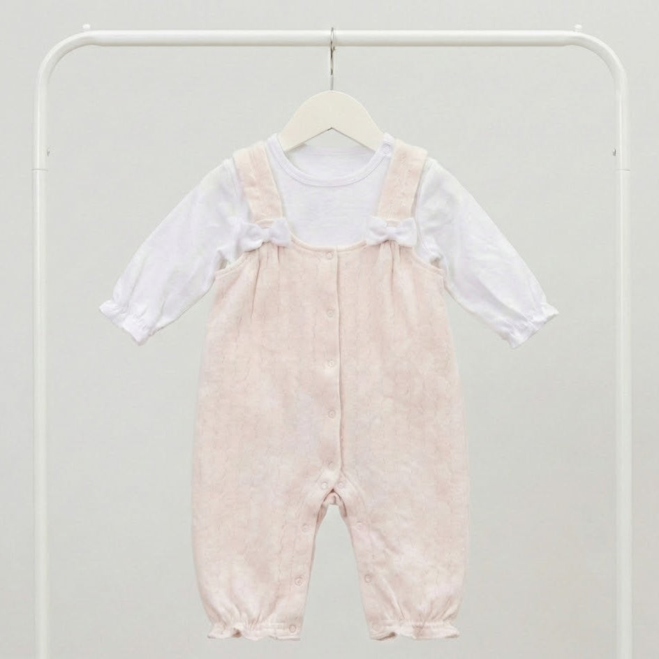 אוברול פפיון +חולצה