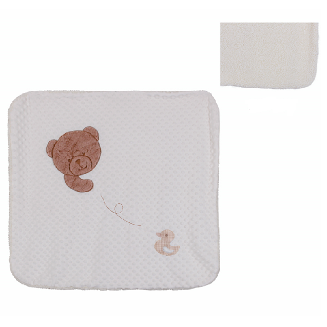 שמיכה פרוותית לתינוק - בז'