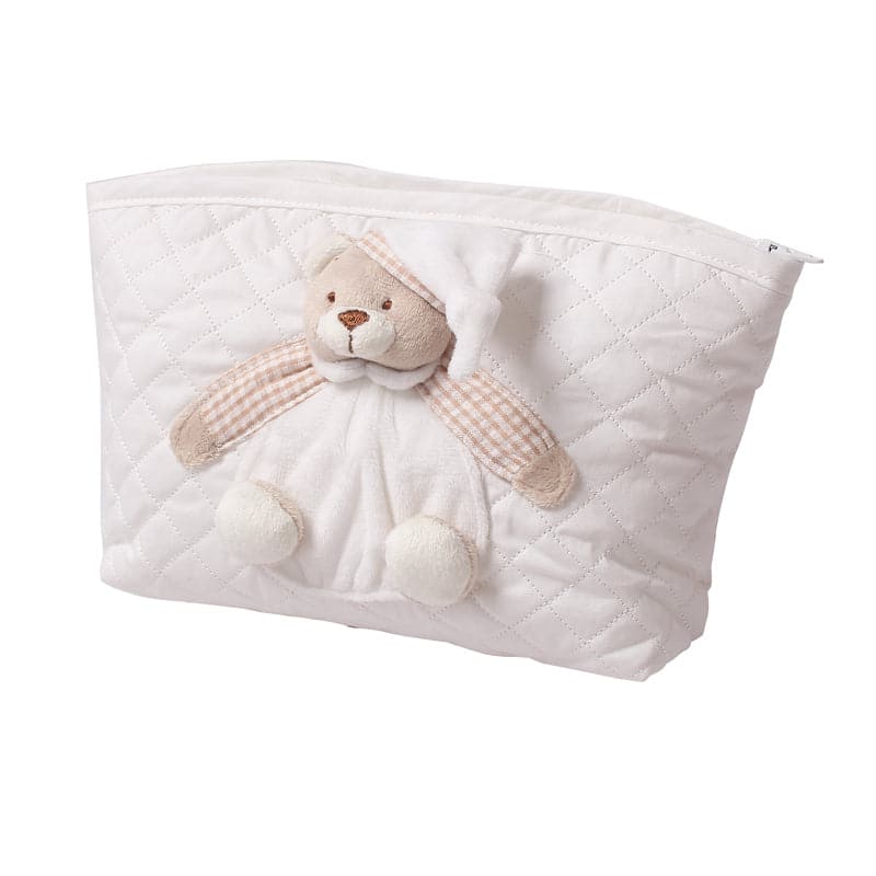 נרתיק תמרוקים קלאסי - בז'