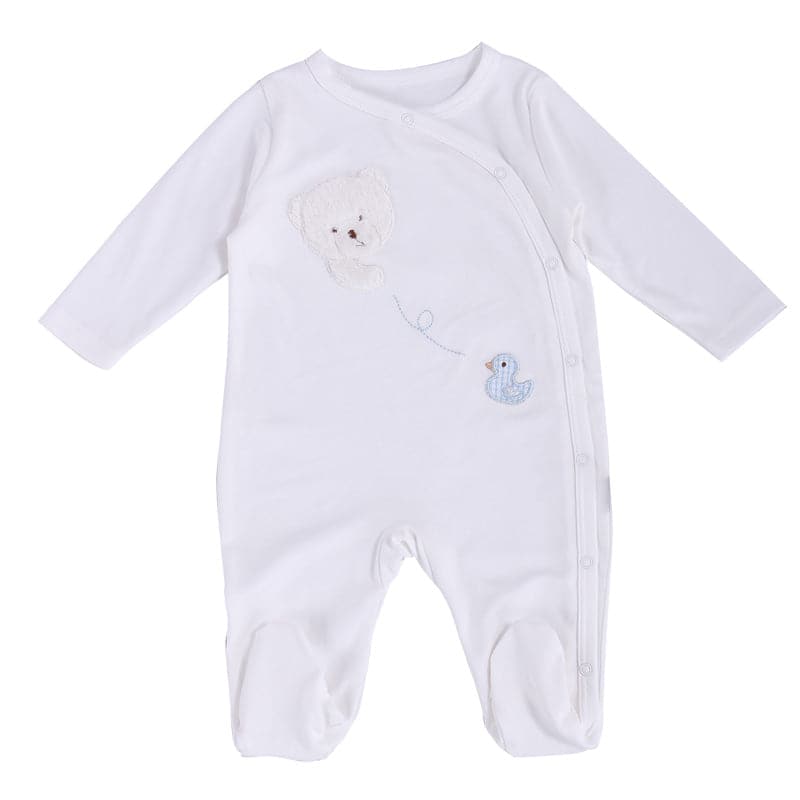 אוברול דובי ארוך - כחול