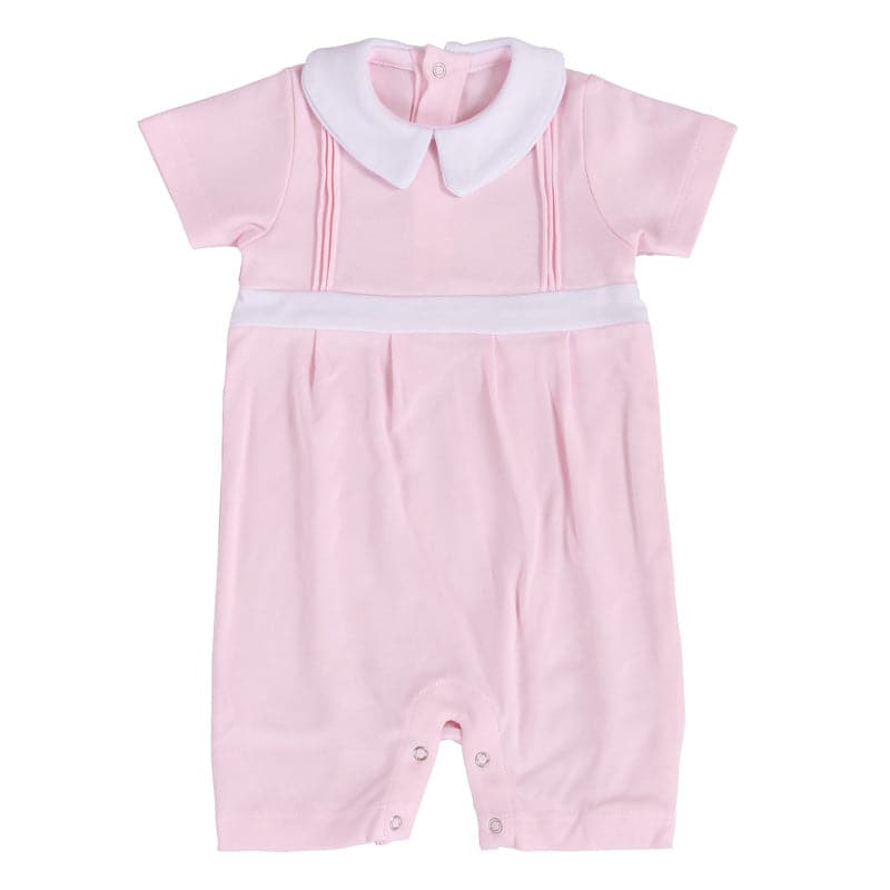 אוברול פליסה - ורוד