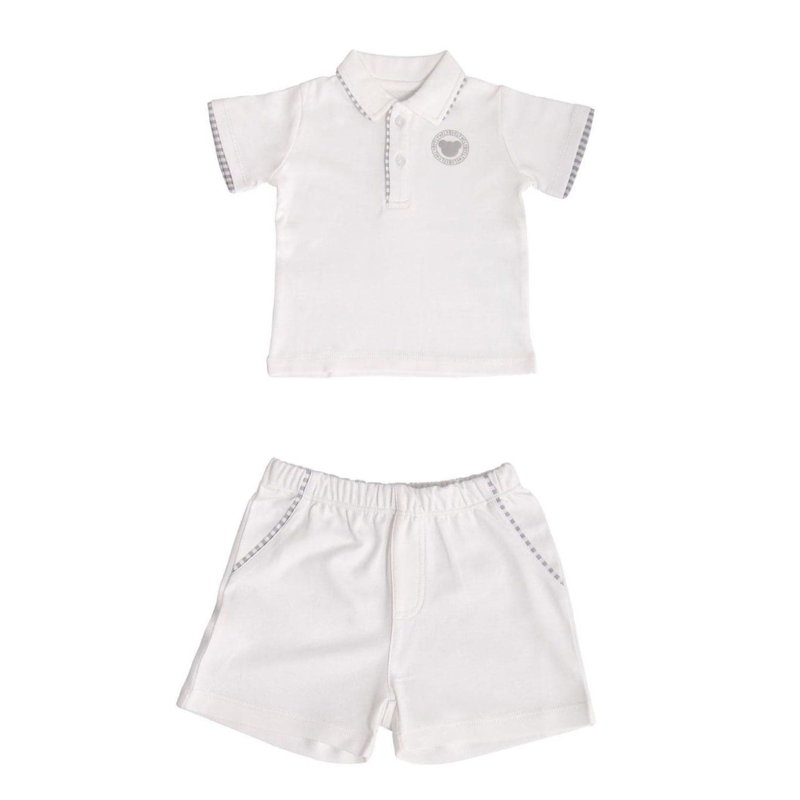 חליפת מיני בוס - לבן