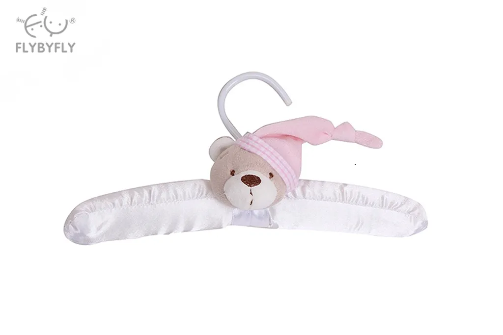 קולב לבגדי תינוק - ורוד