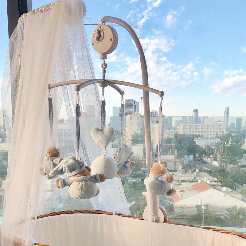 מובייל לתינוק - דובונים כחול