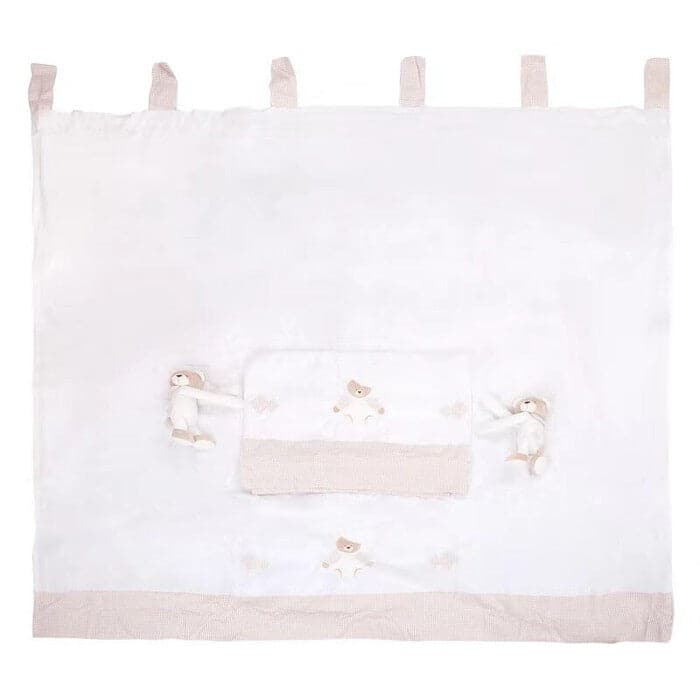 וילון דובי - גימור בז'