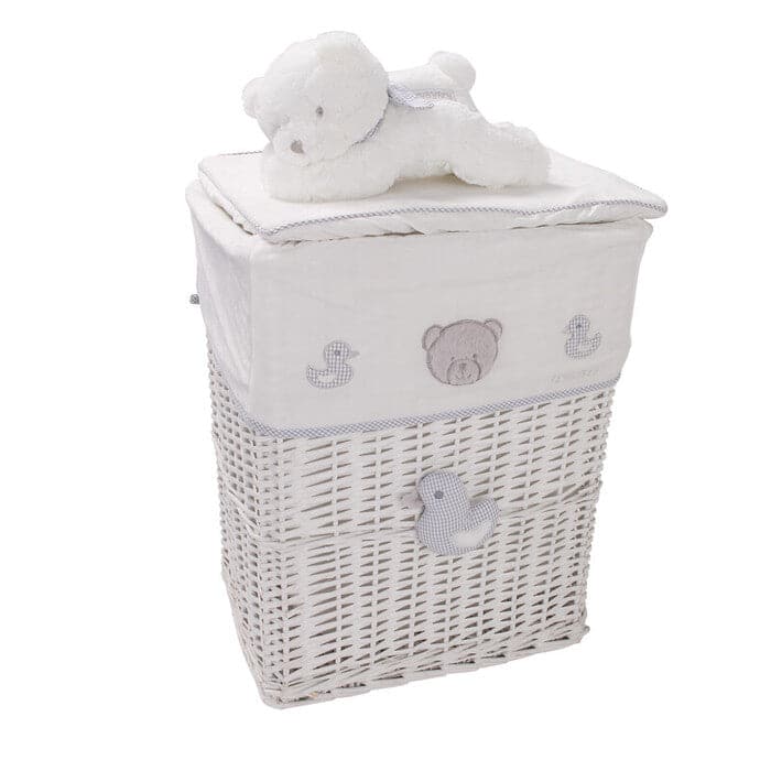 סל אחסון \ כביסה מרובע - דובי