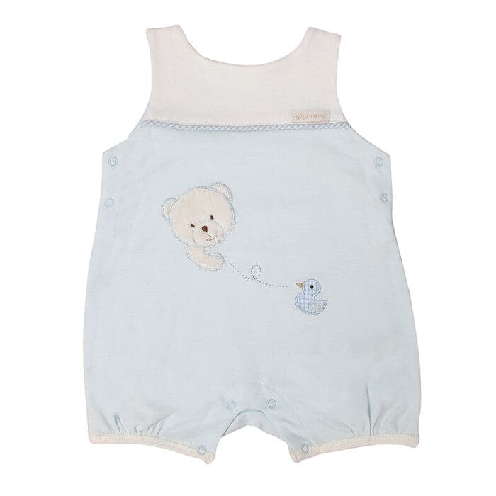 אוברול קיץ דובי - כחול