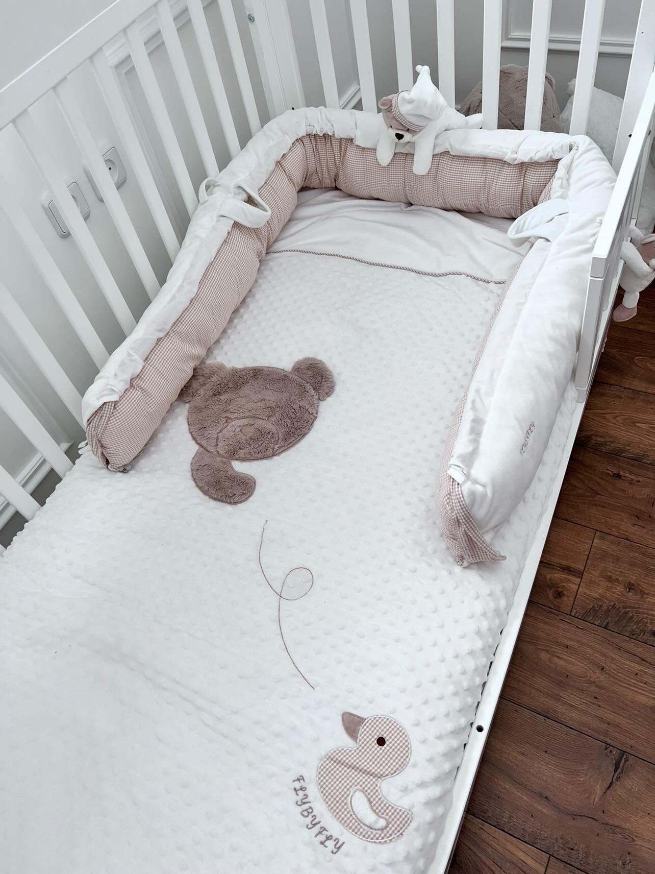 שמיכת מיטה בועות עם פוך נשלף