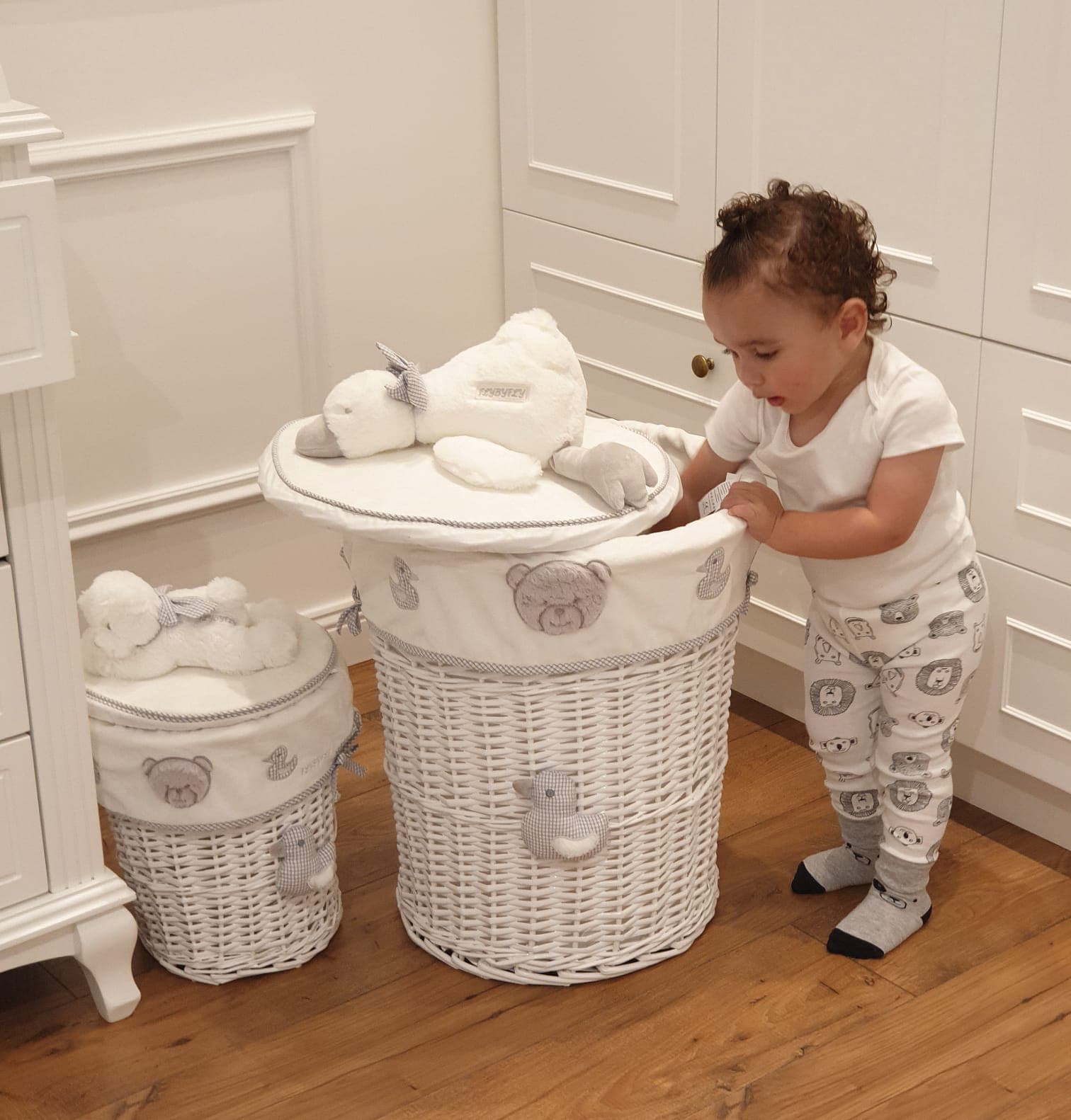 STORAGE BASKET ROUND - DUCK