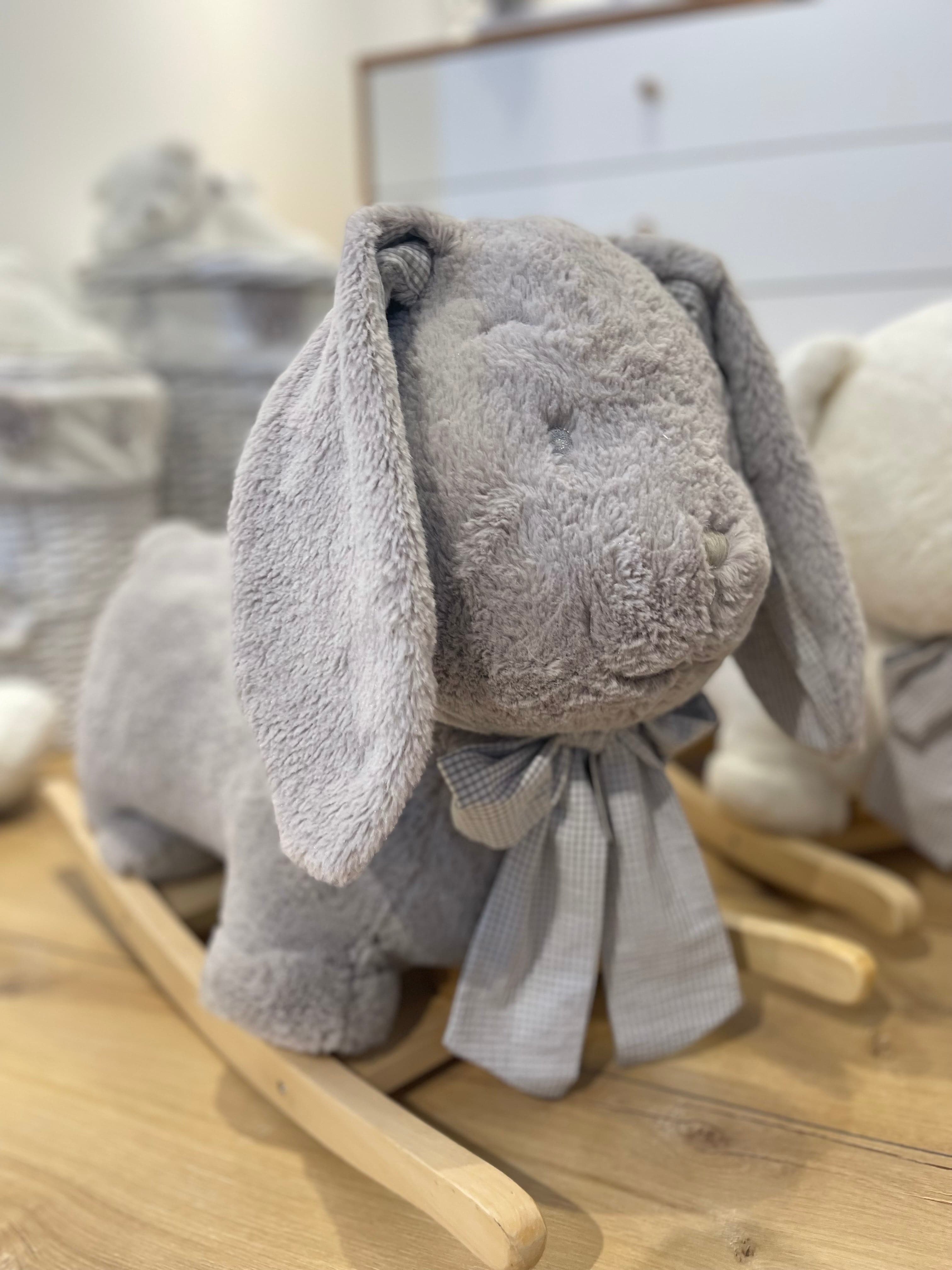 נדנדה ארנב - אפור