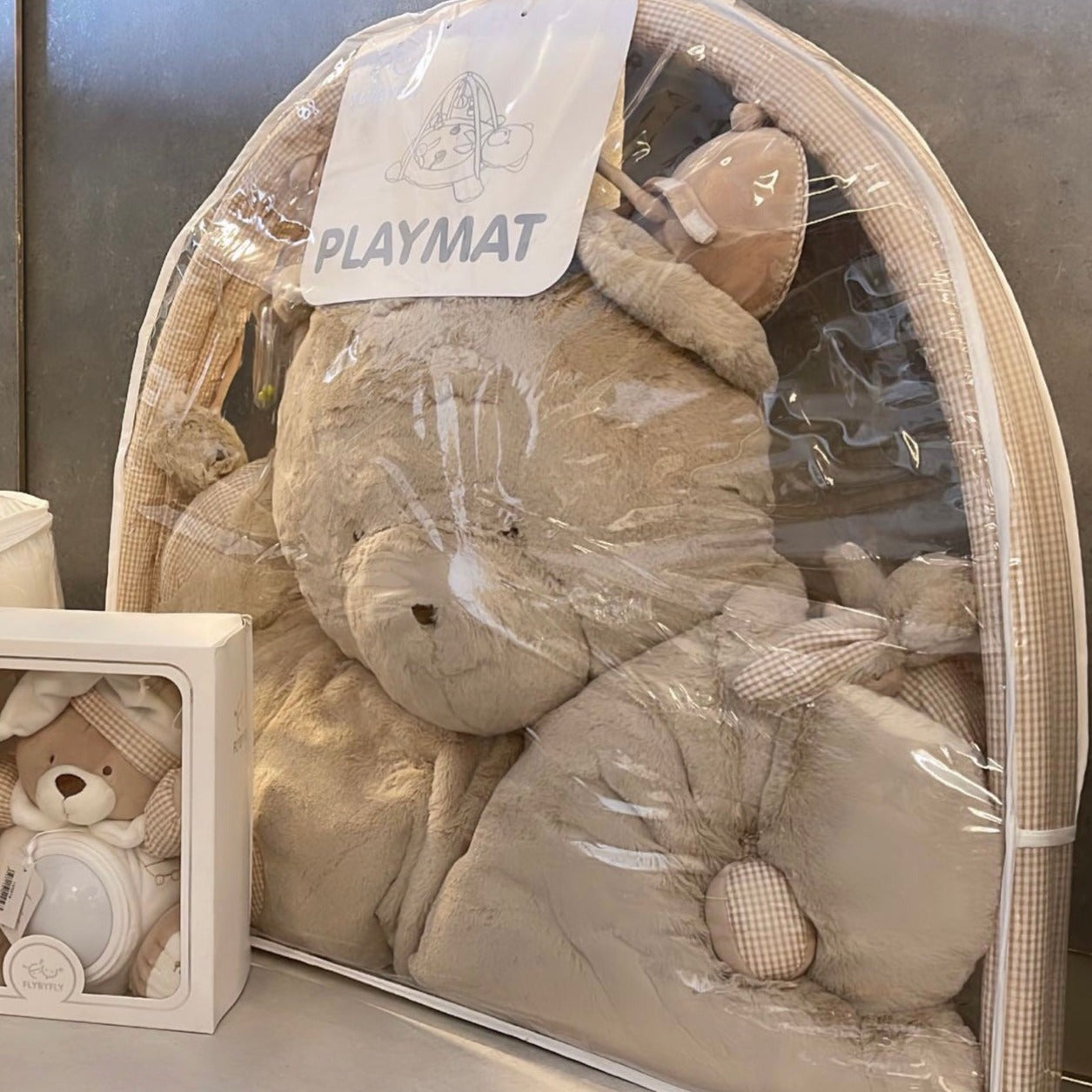 Bear playmat - Beige