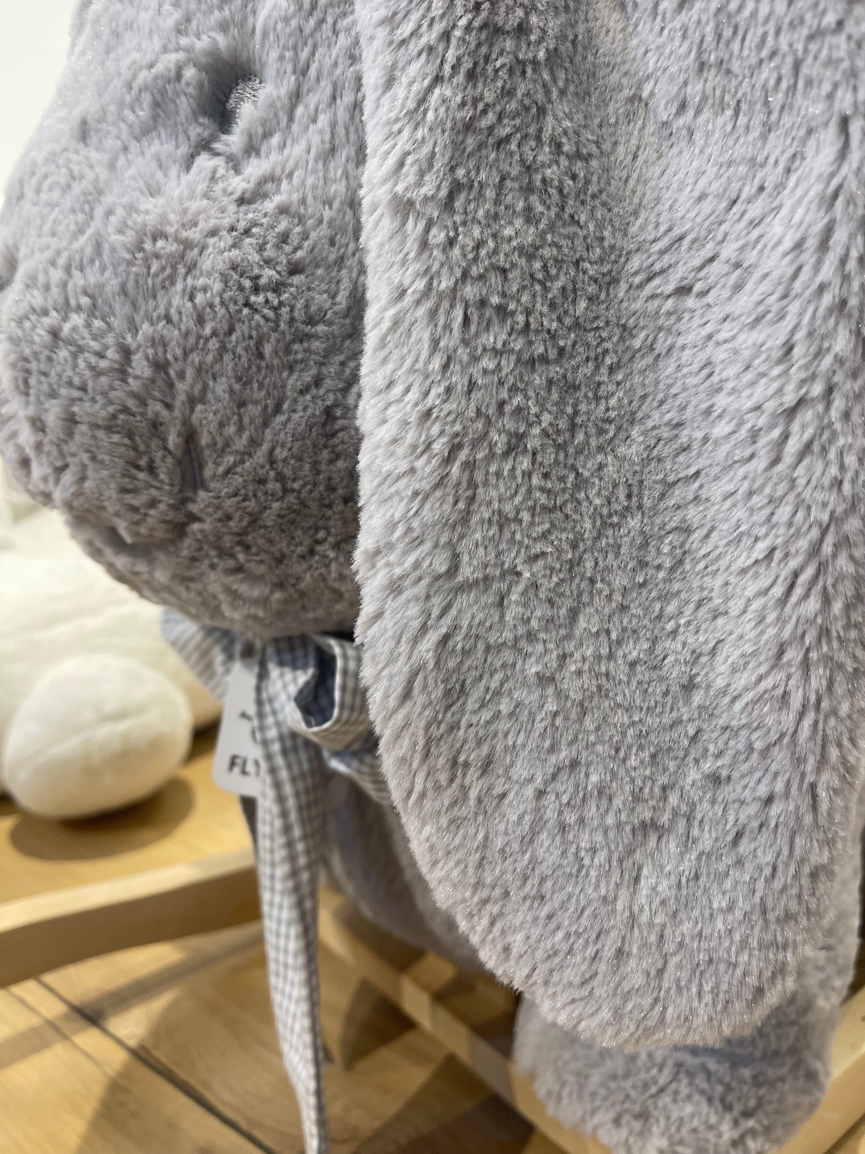 נדנדה ארנב - אפור