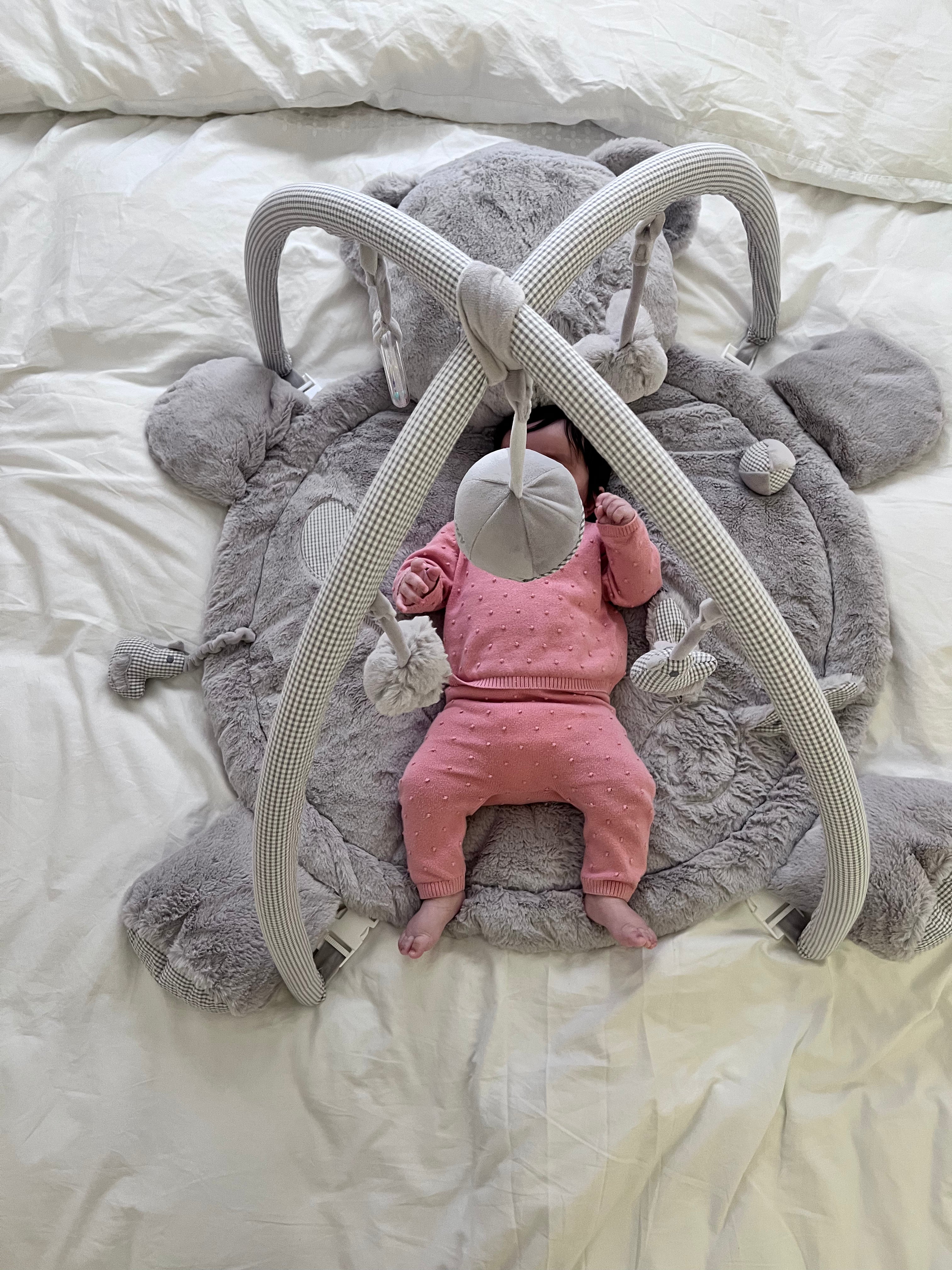 Bear playmat - Grey