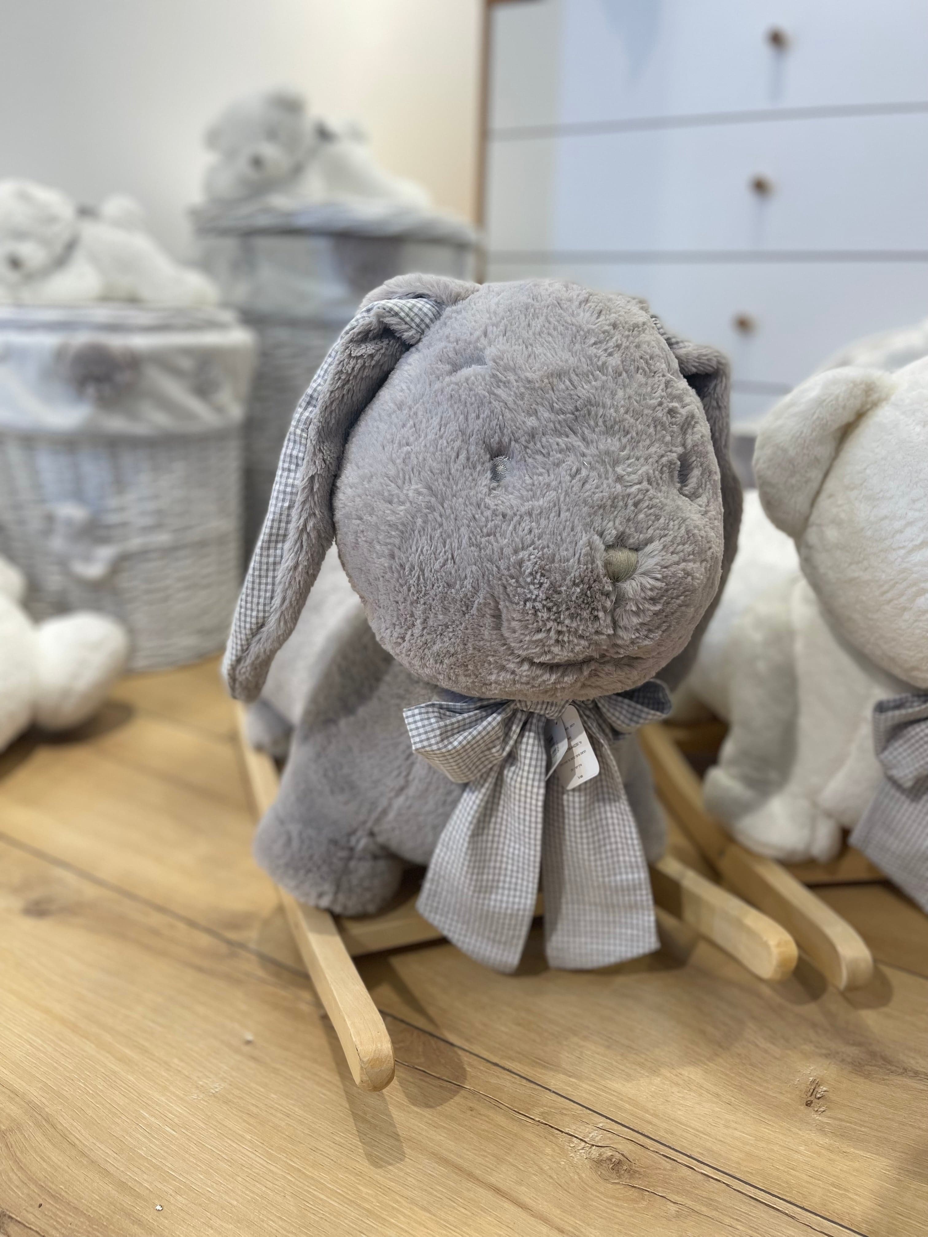 נדנדה ארנב - אפור