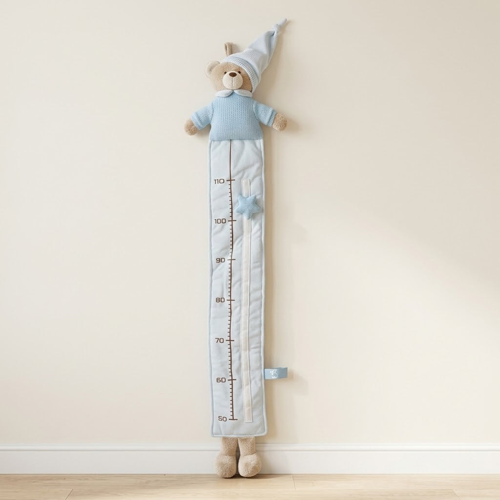 BEAR HEIGHT CHART METER  - BLUE