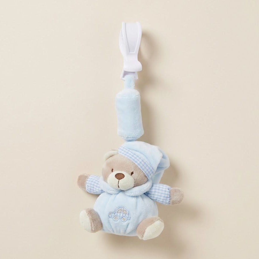 דובי קליפס לעגלה - כחול