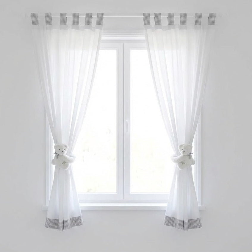 וילון דובי - 2 חובקי דובי