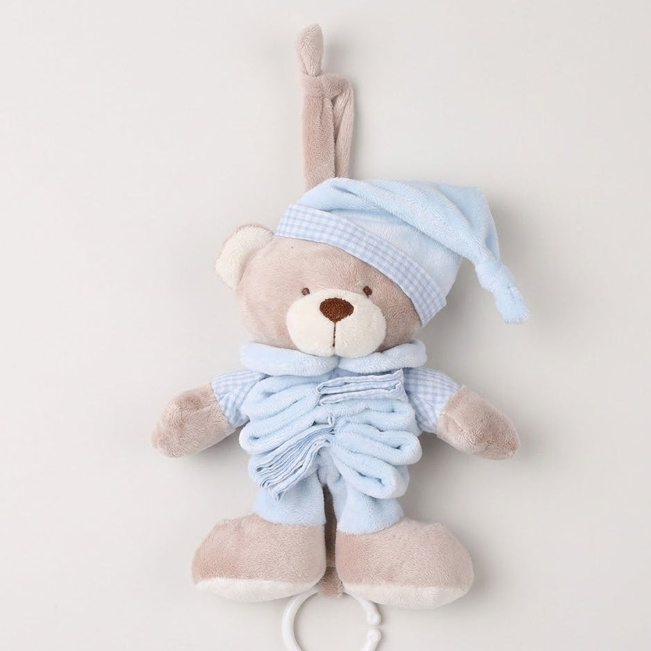 דובי אקורדיון מנגן - כחול