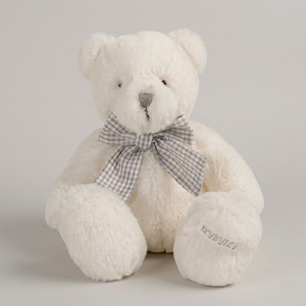 דובי פפיון לבן&אפור