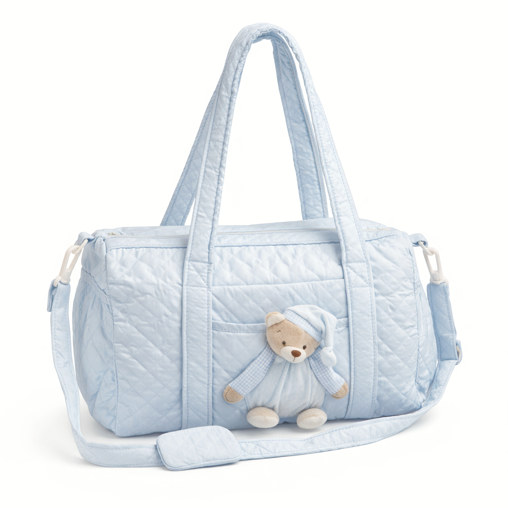 תיק החתלה לעגלה - כחול