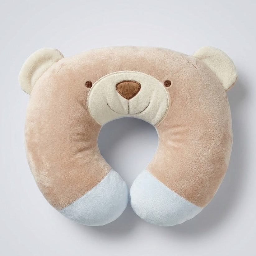 כרית צוואר לתינוק - כחול