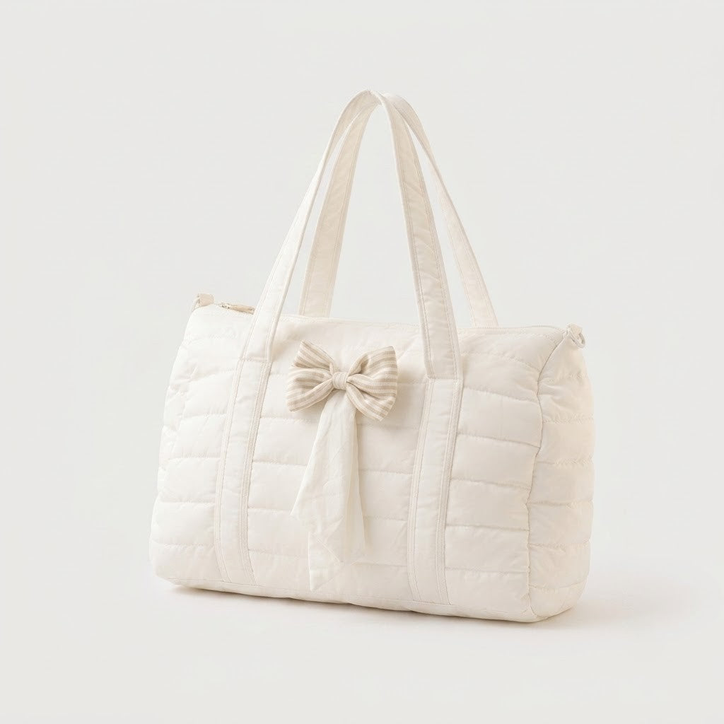 Large mom bag - beige