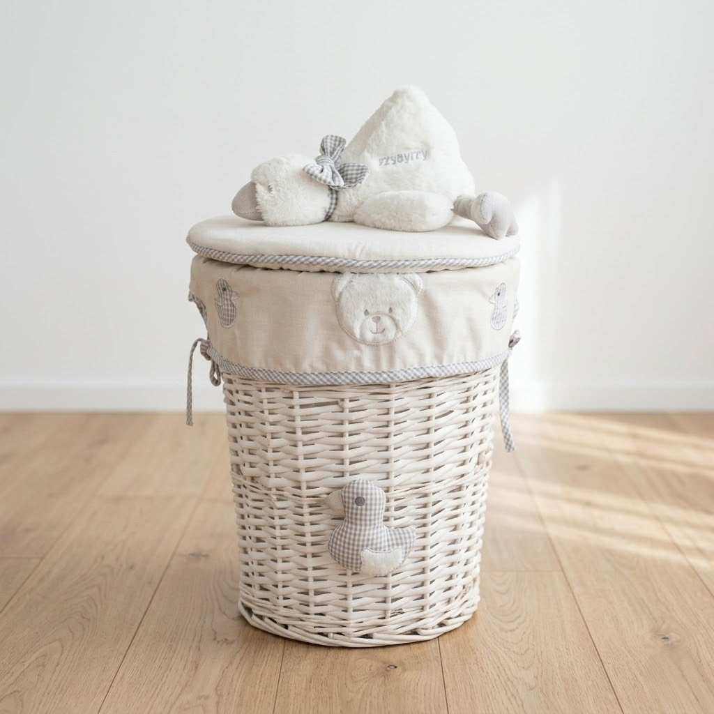 סל אחסון \ כביסה עגול - ברווז