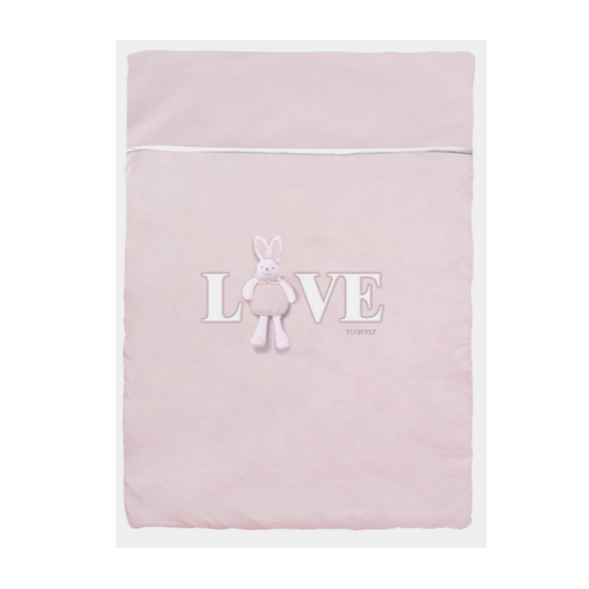 ורוד -מימי LOVE שמיכת פוך