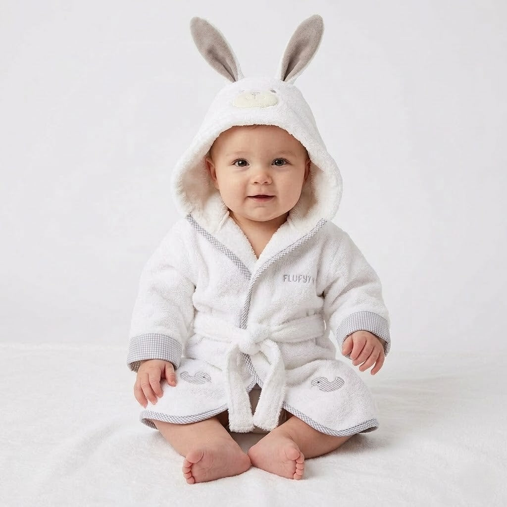 חלוק רחצה - 3 דגמים - ארנב