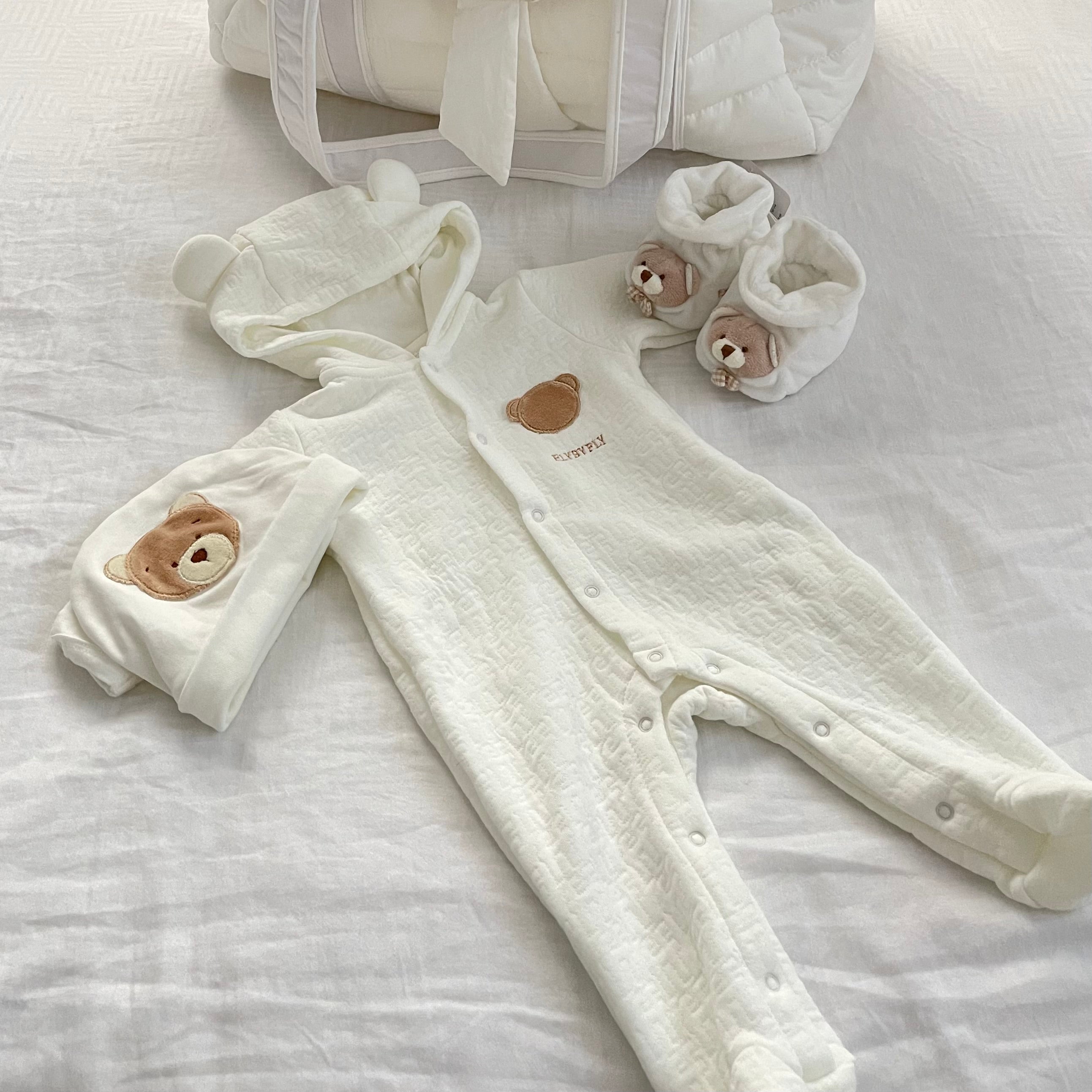 אוברול רקום FF -בז