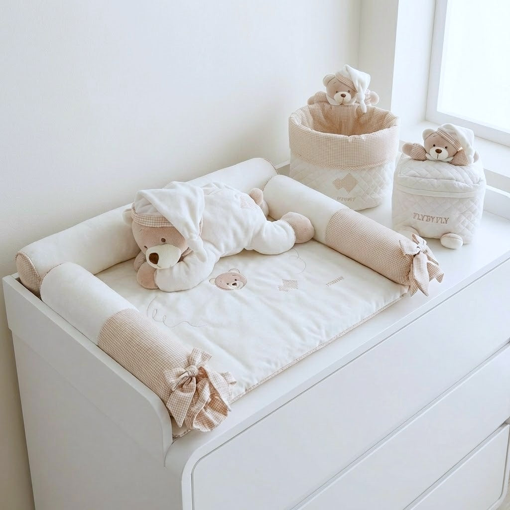 סט שידת החתלה ליולדת - בז׳