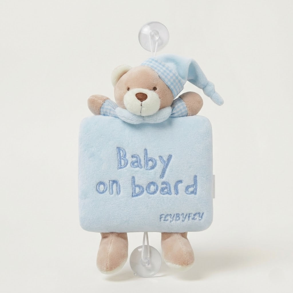 שלט לרכב - כחול