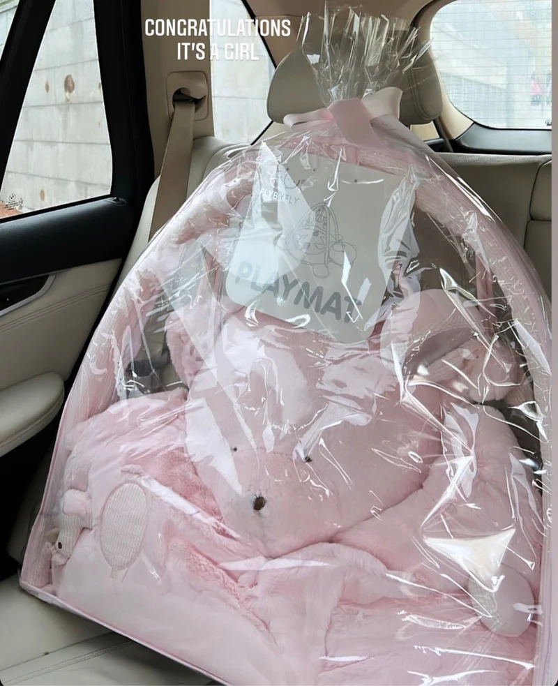 מארז מפנק לתינוק- ורוד