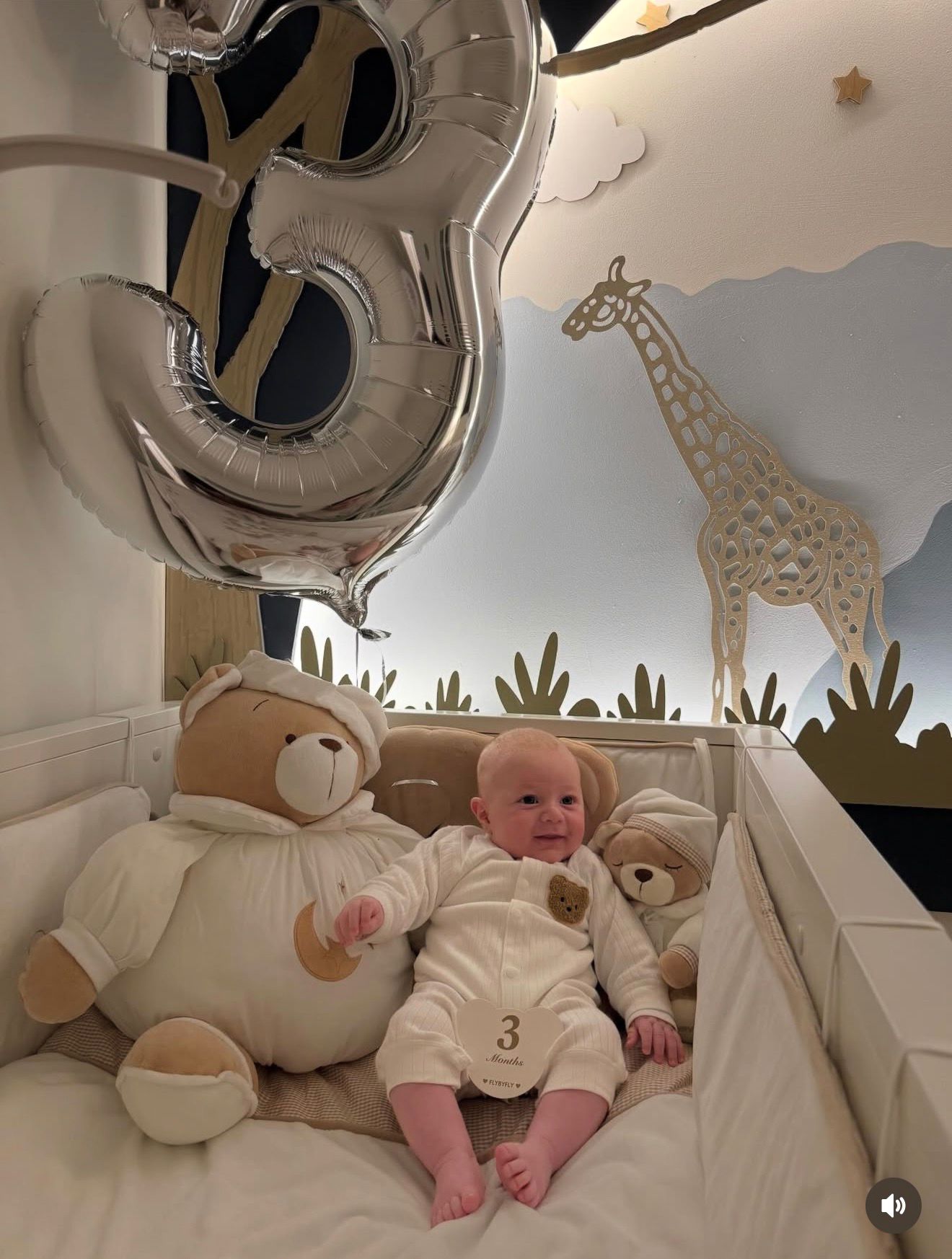 Milestones Card Bears - Beige