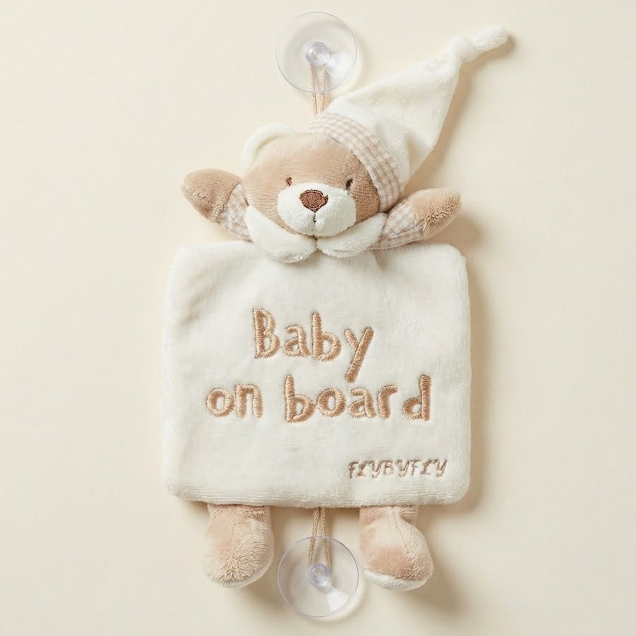 שלט לרכב - בז'