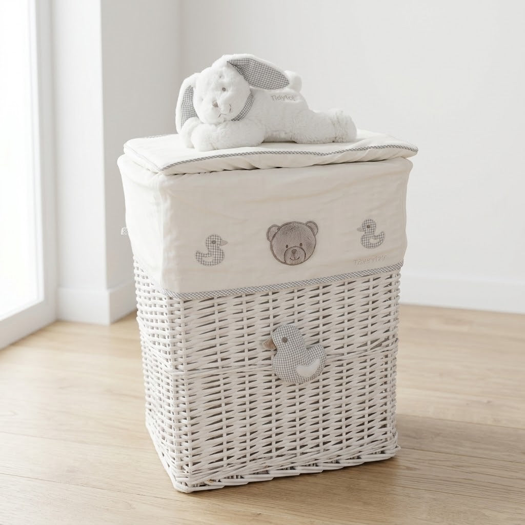 סל אחסון \ כביסה מרובע - ארנב