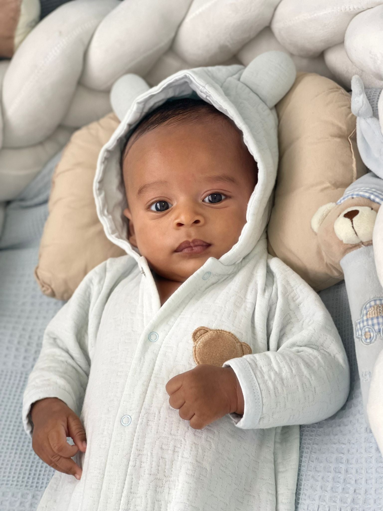 ⁨אוברול רקום FF -כחול⁩