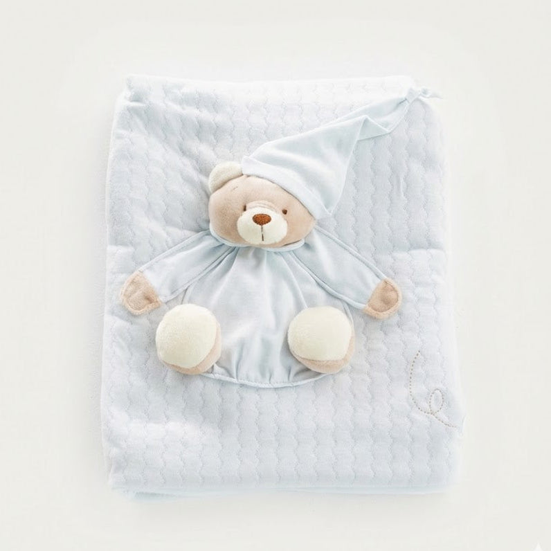 שמיכה 3D לתינוק - כחול