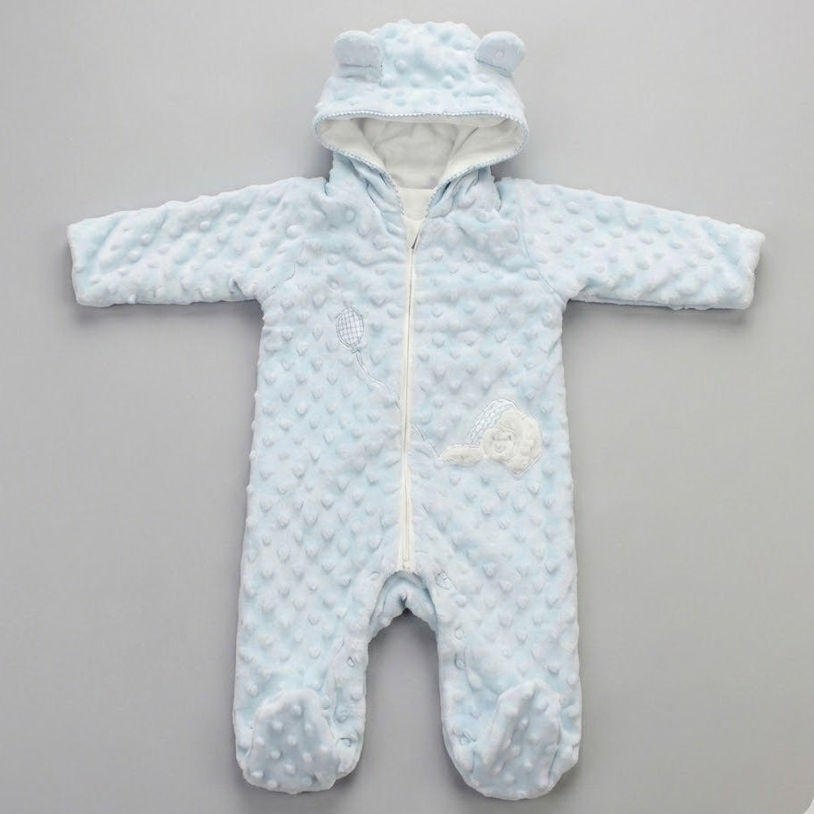 אוברול בועות - כחול