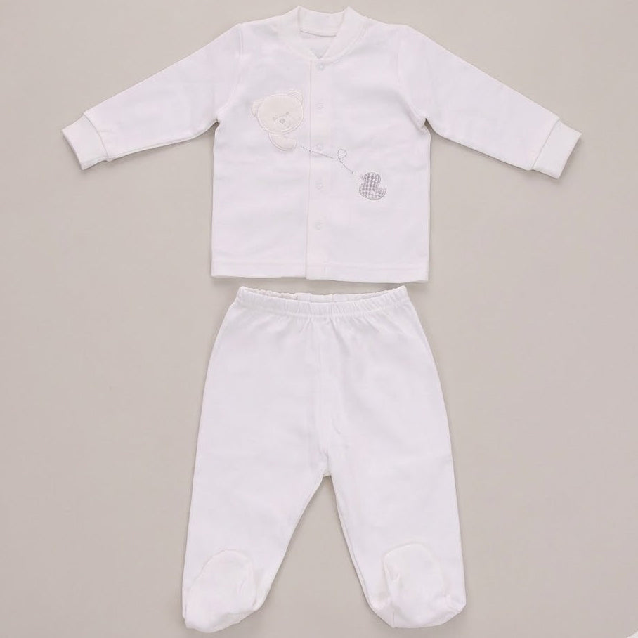 חליפה לתינוק - אפור