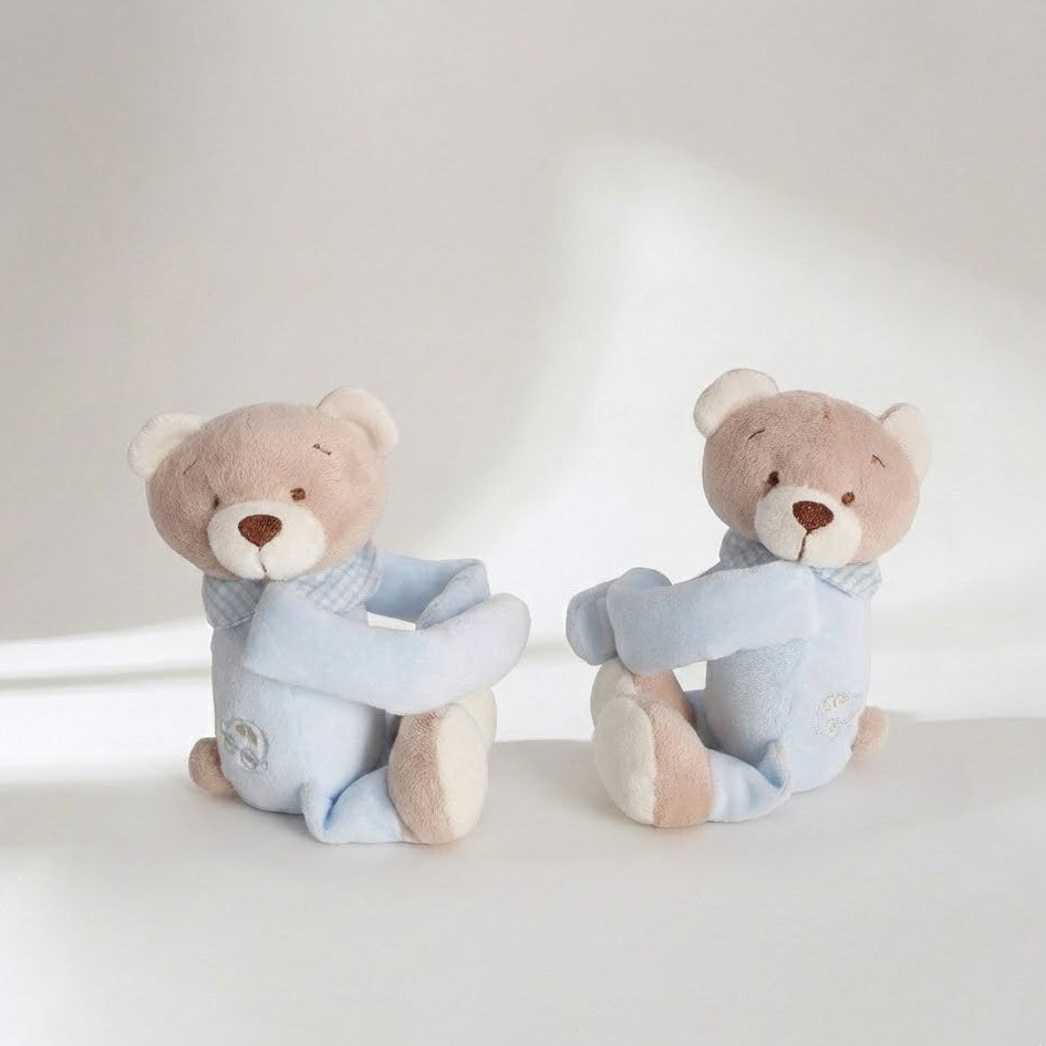 זוג חבקים אוהב - כחול