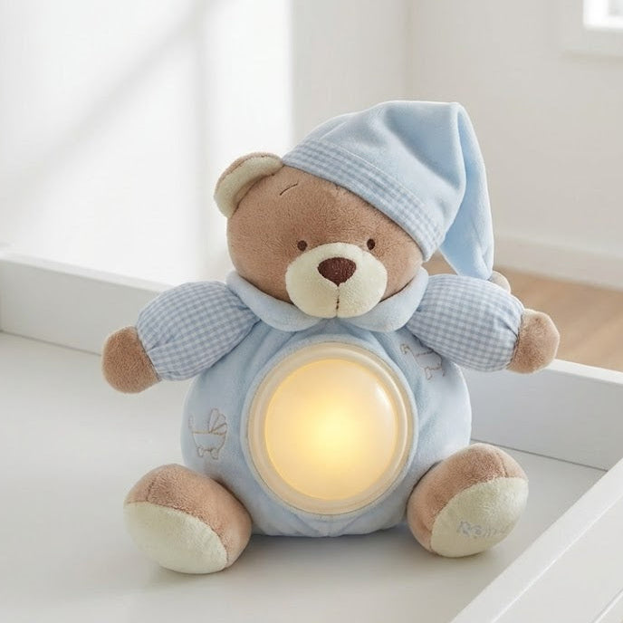 מנורת לילה לתינוק - דובי כחול