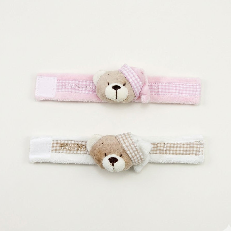 זוג רעשנים למפרק היד - ורוד&בז'