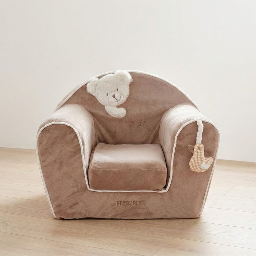 ספה נפתחת לילדים - בז'