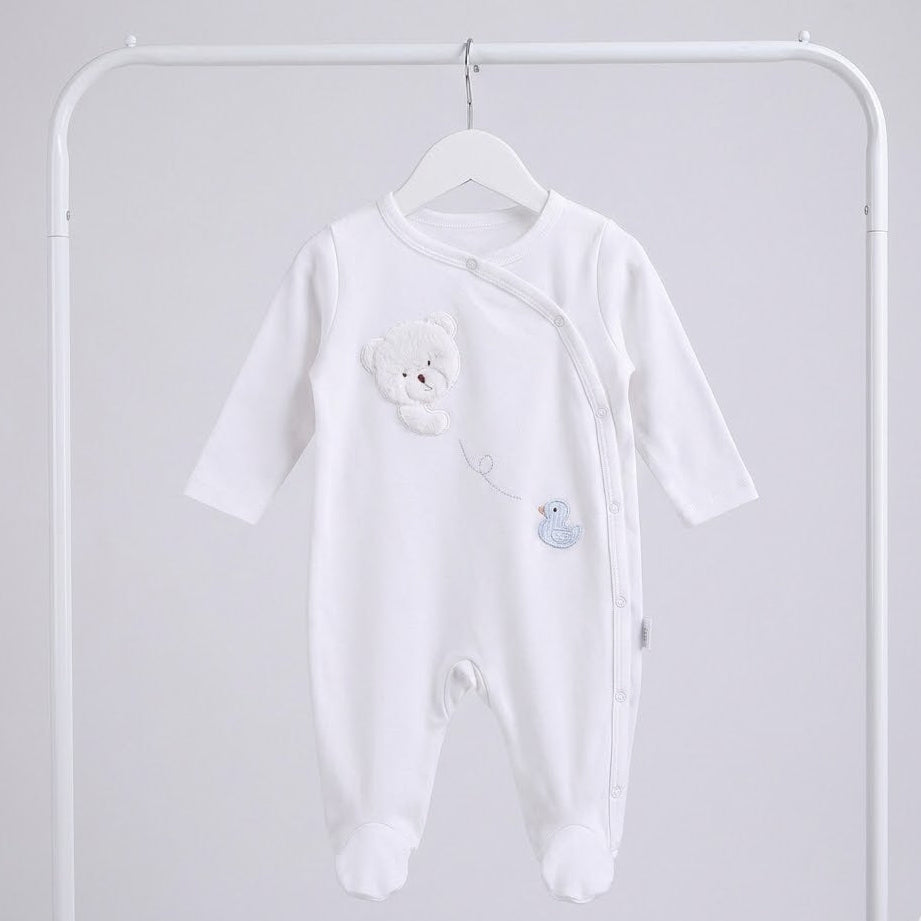 אוברול דובי ארוך - כחול