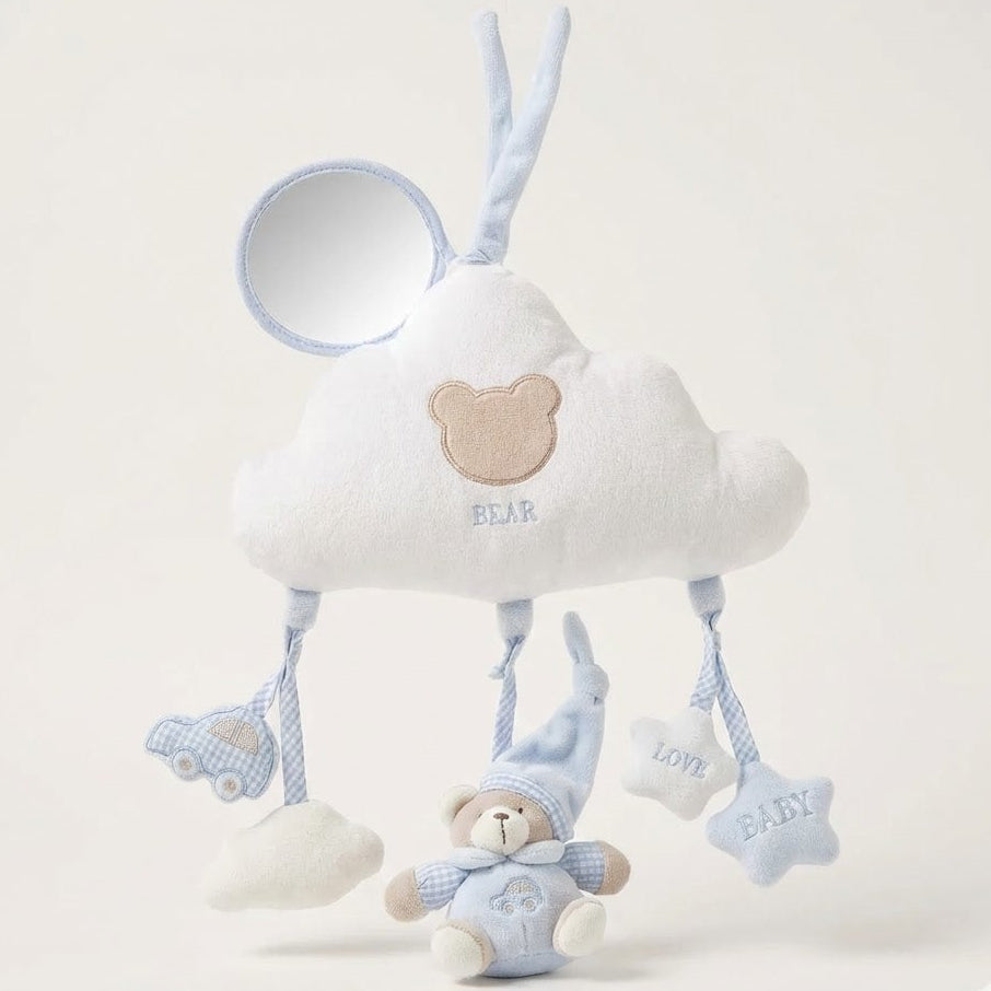 מובייל ענן מראה לעגלה ולרכב-כחול