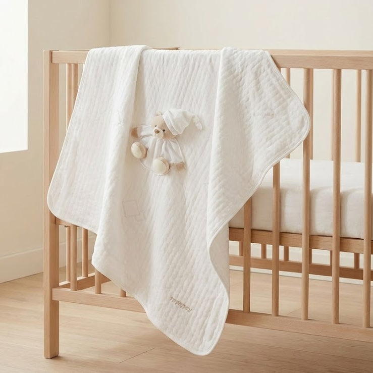 שמיכה 3D לתינוק - בז'